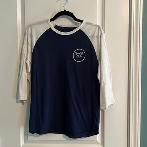 Men's Brixton 3/4 Length Sleeve Tee Size Small